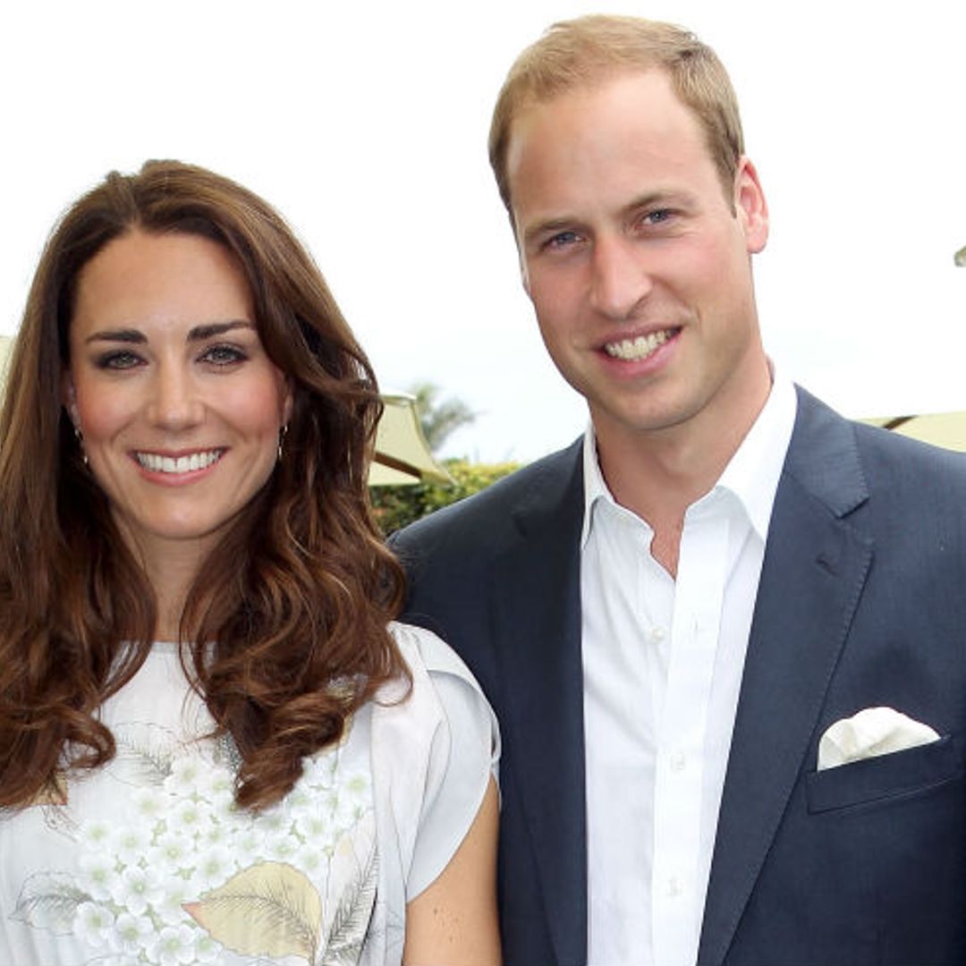 See a never-before-seen picture of Prince William and Kate hugging