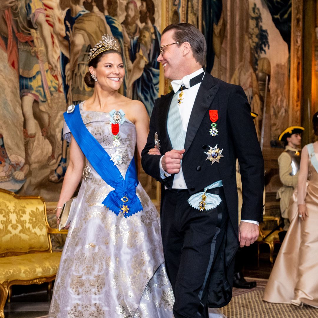 Crown Princess Victoria looks unbelievable in H&M ballgown with heirloom tiara