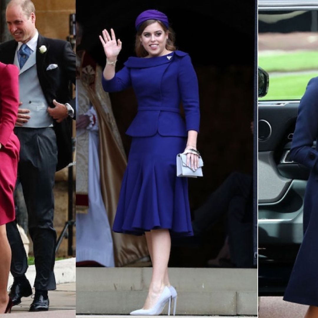 The most stylish royal guests at Princess Eugenie's wedding, from Duchesses Meghan and Kate to the Countess of Wessex - pictures