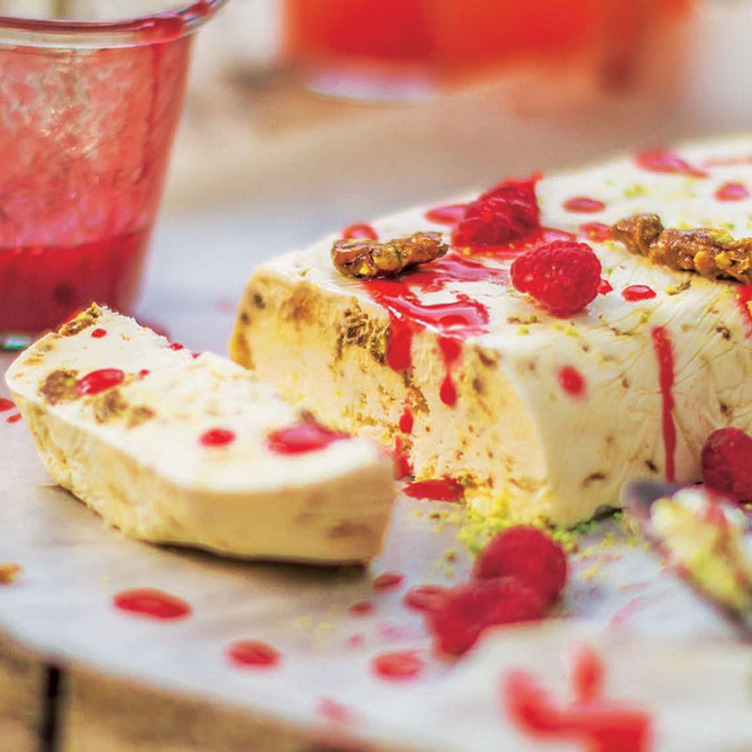 Not a massive dessert fan? Hari Ghotra's no-bake pistachio praline parfait is the pud for you