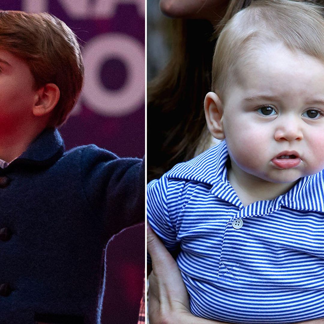 Prince Louis and big brother Prince George twinned – but nobody noticed