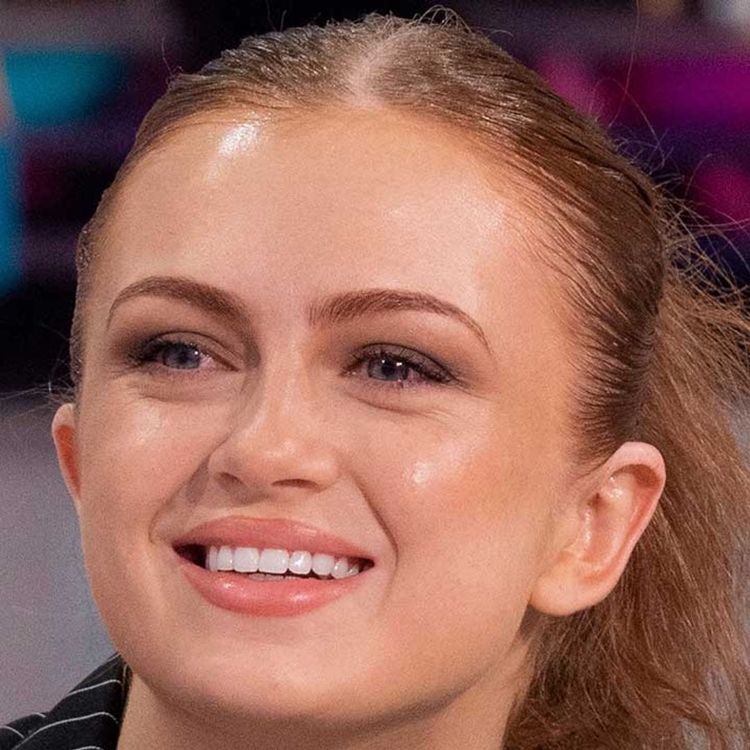 Maisie Smith shows off incredible waistline in slinky dress – and the colour!