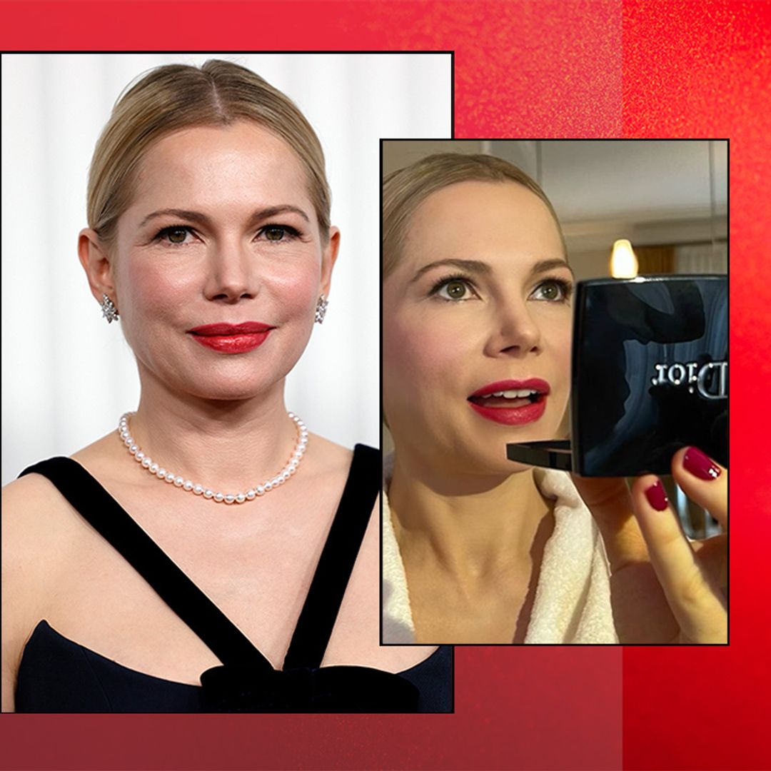 Michelle Williams' red lipstick from the SAG Awards is giving chic French girl vibes