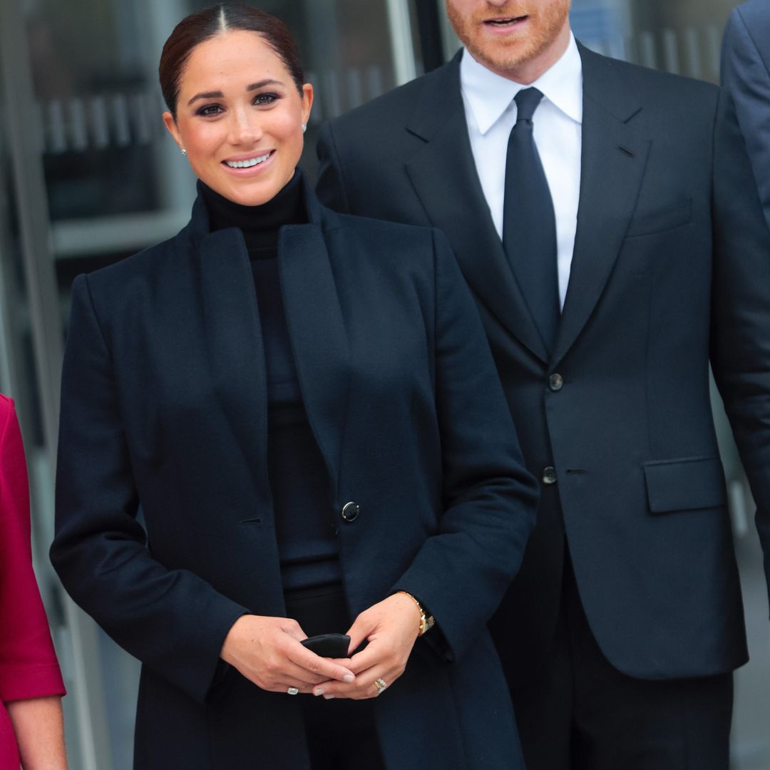 Meghan Markle's latest Armani outfit is a lesson in sophisticated glamour