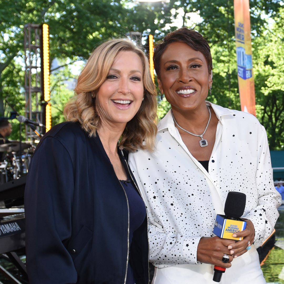 Inside GMA star's lavish party: Robin Roberts, Lara Spencer and more celebrate in jaw-dropping home
