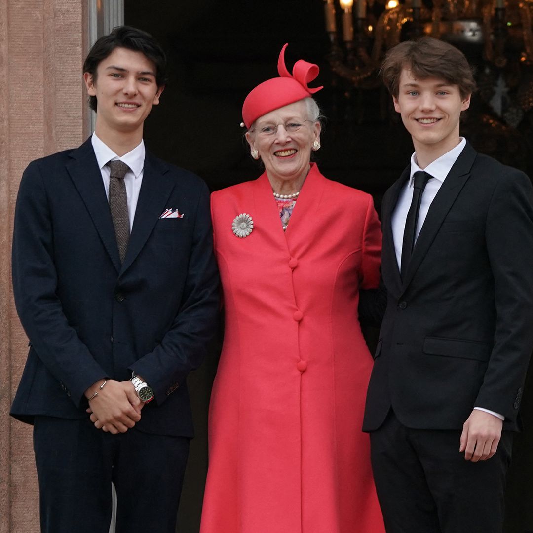 Queen Margrethe's grandson, who was stripped of royal title, shares sweet tribute ahead of abdication