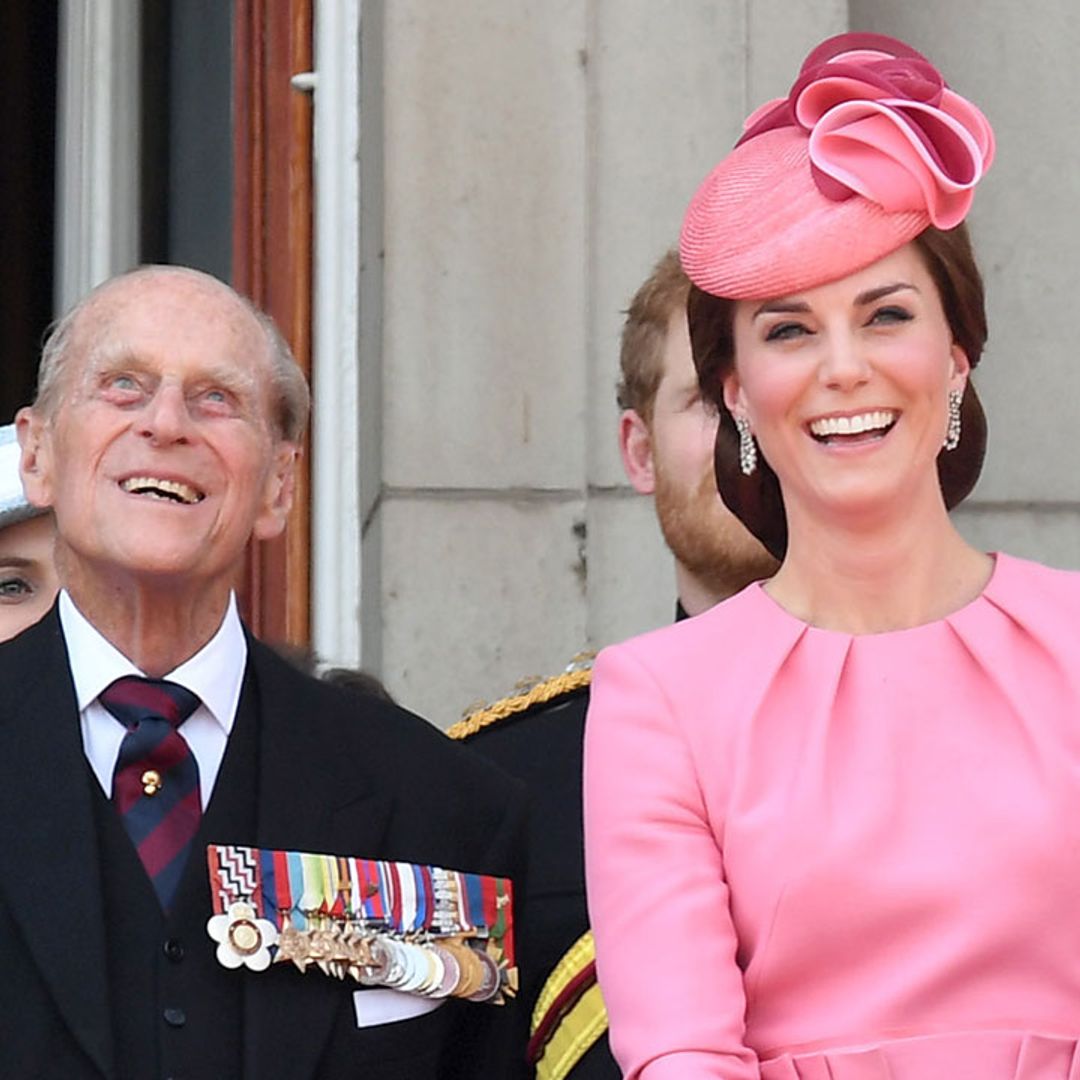 Kate Middleton's grandfather and Prince Philip crossed paths in the sixties - see photo