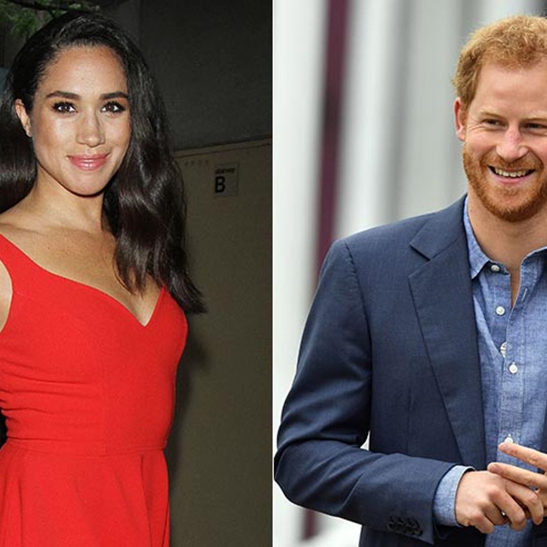 Prince Harry and girlfriend Meghan Markle arrive at Pippa’s wedding reception together!