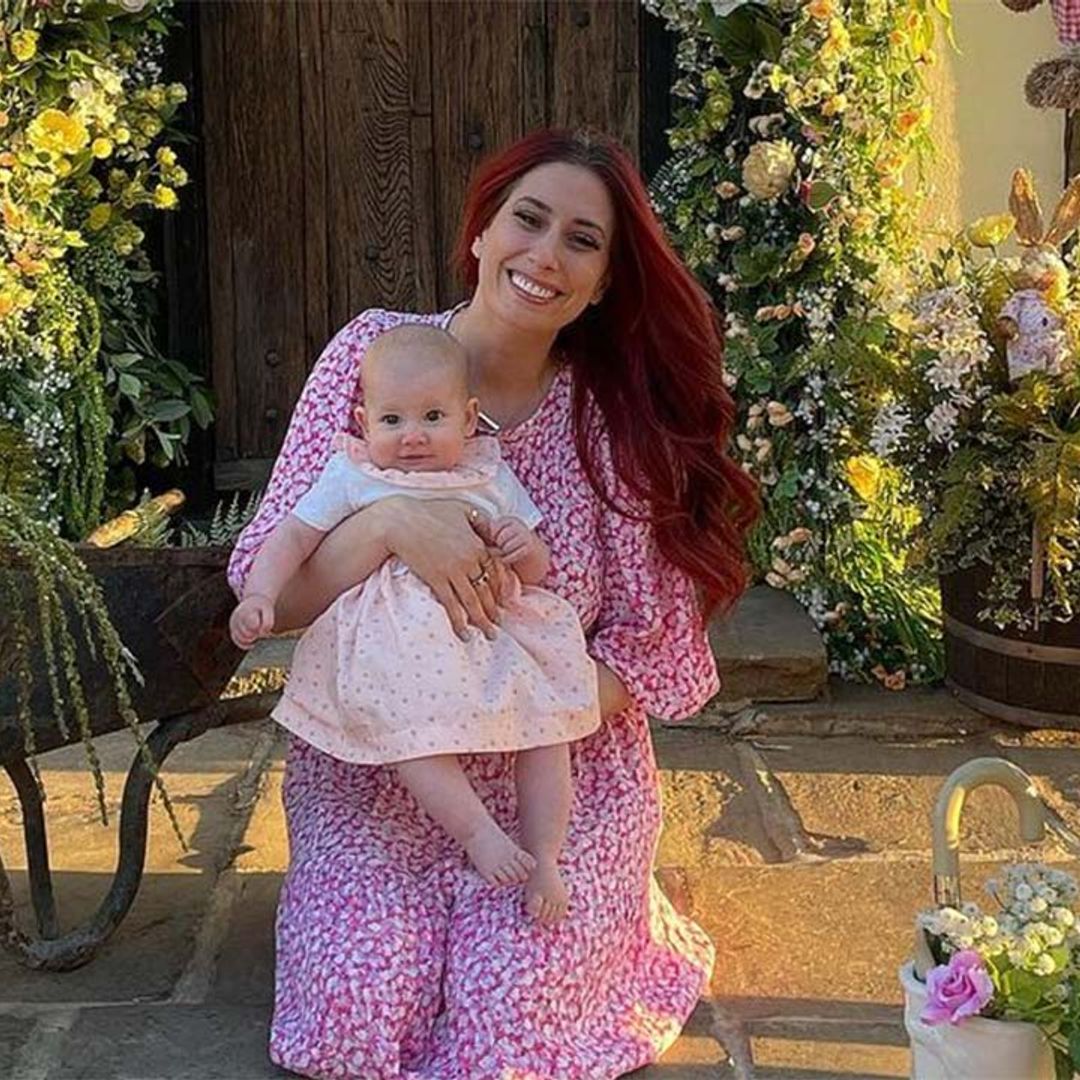 Stacey Solomon reveals the meaningful details  behind daughter Rose's wedding outfit