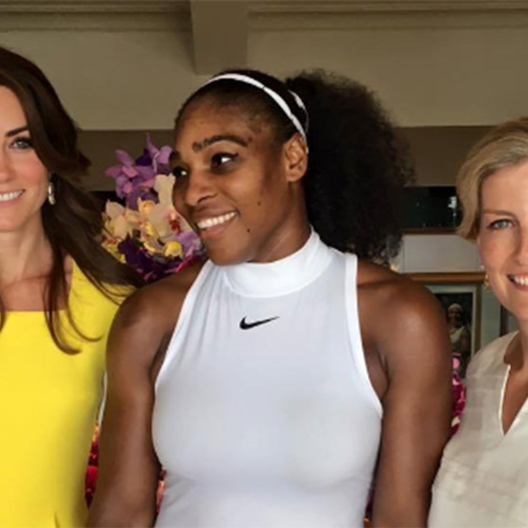 Serena Williams shares photo of Duchess Kate after revealing details of their Wimbledon meeting