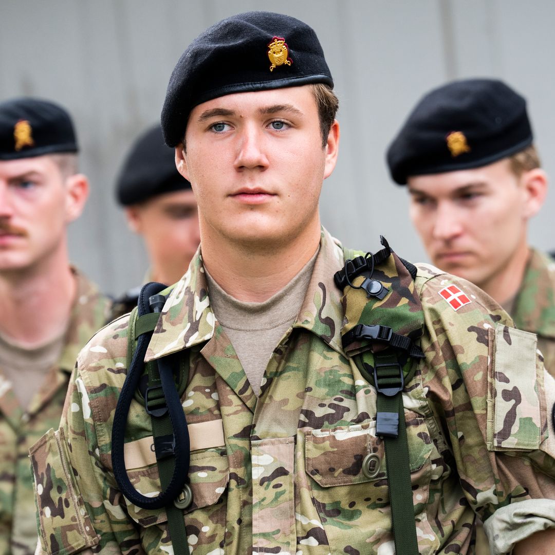 Crown Prince Christian wears military uniform for exciting new role