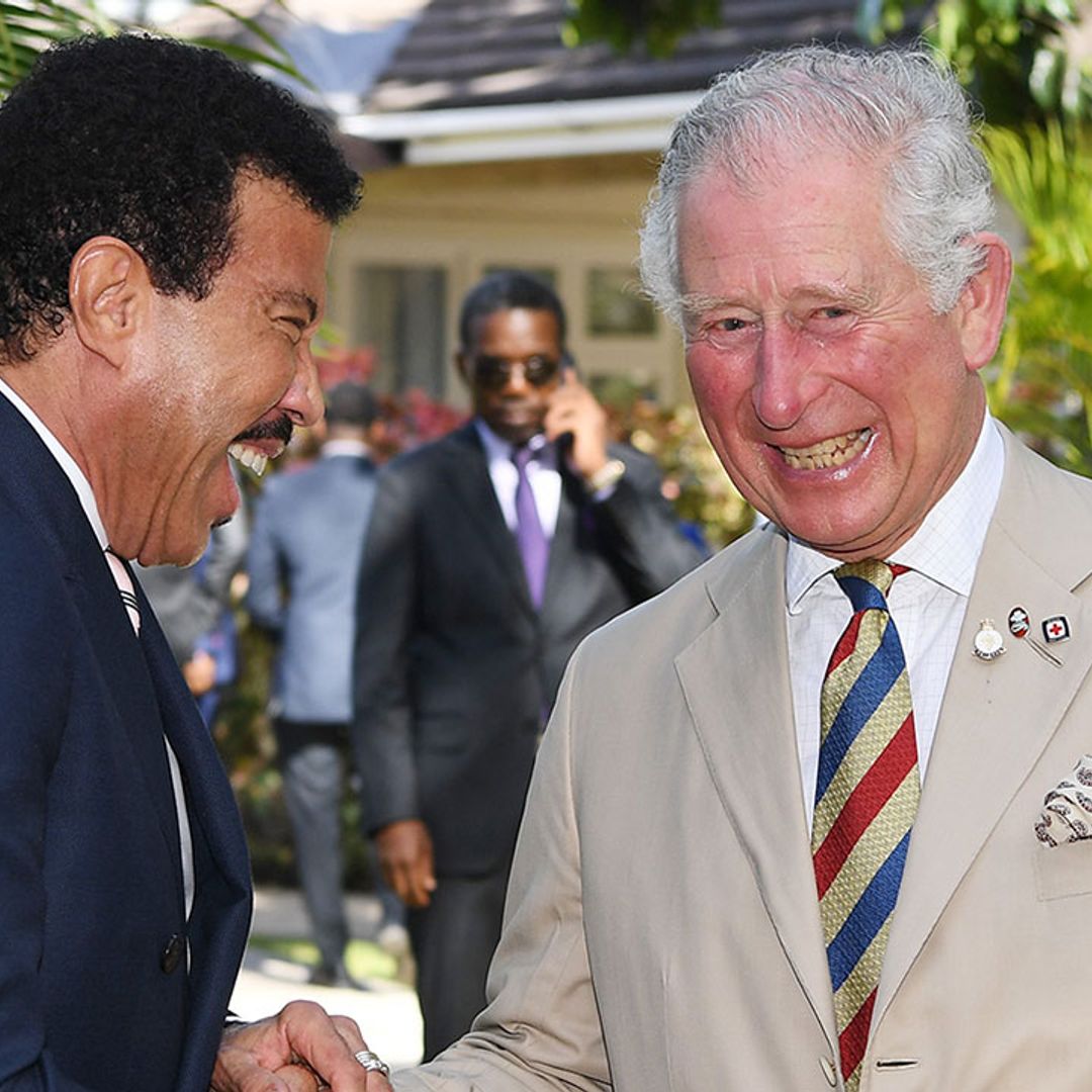 Prince Charles and the Duchess of Cornwall mingle with stars in Barbados - photos