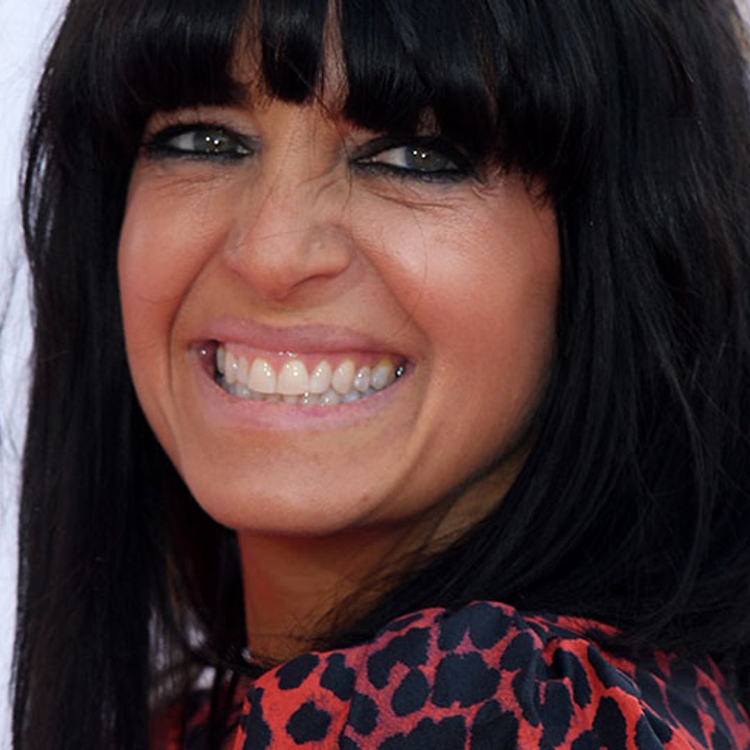 Claudia Winkleman's red sequin dress is a glittering high street gem  - and it's in the sale!