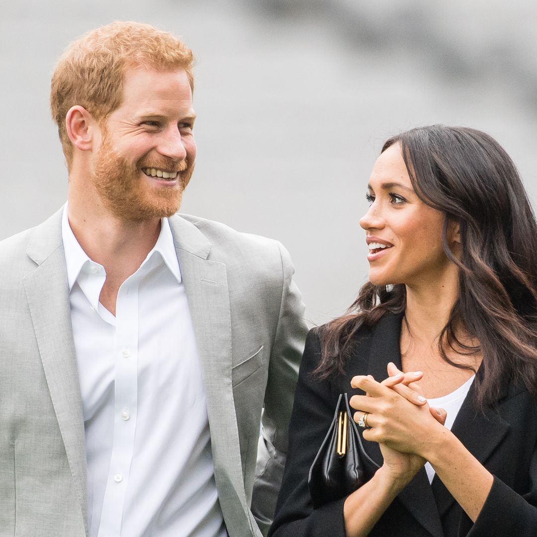 Prince Harry and Meghan Markle share good news after Duke's surprise UK visit