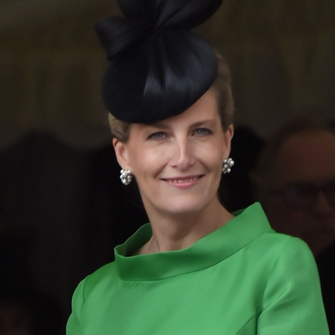 The sweet story behind Countess Sophie's favourite bold designer dress