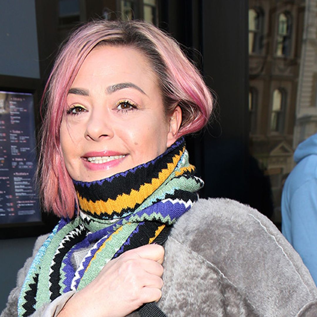 Lisa Armstrong reunited with her 'baby boy' after trip to LA