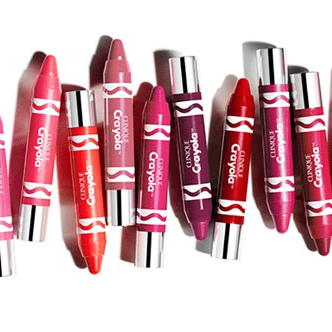 Crayola just teamed up with Clinique and we're obsessed