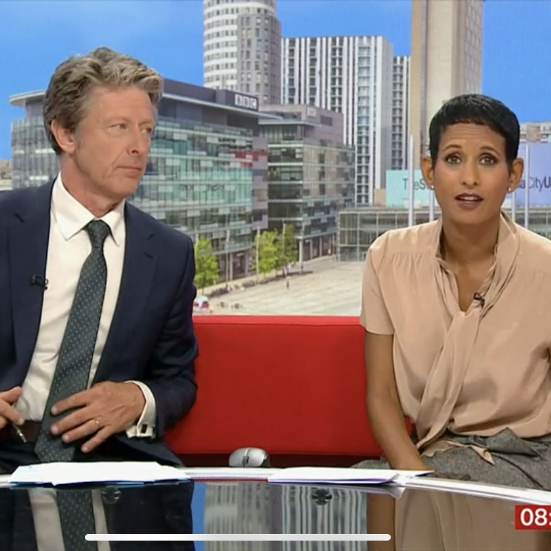 Bbc Breakfast Stars Naga Munchetty And Charlie Stayt S Surprising