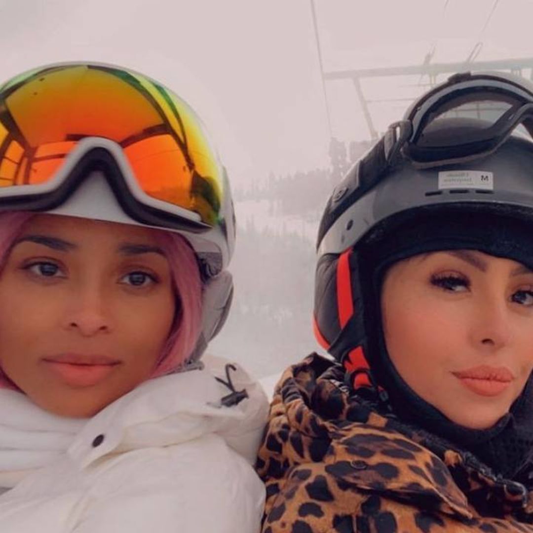 Ciara is turning the ski slopes into her runway on vacation with Vanessa Bryant