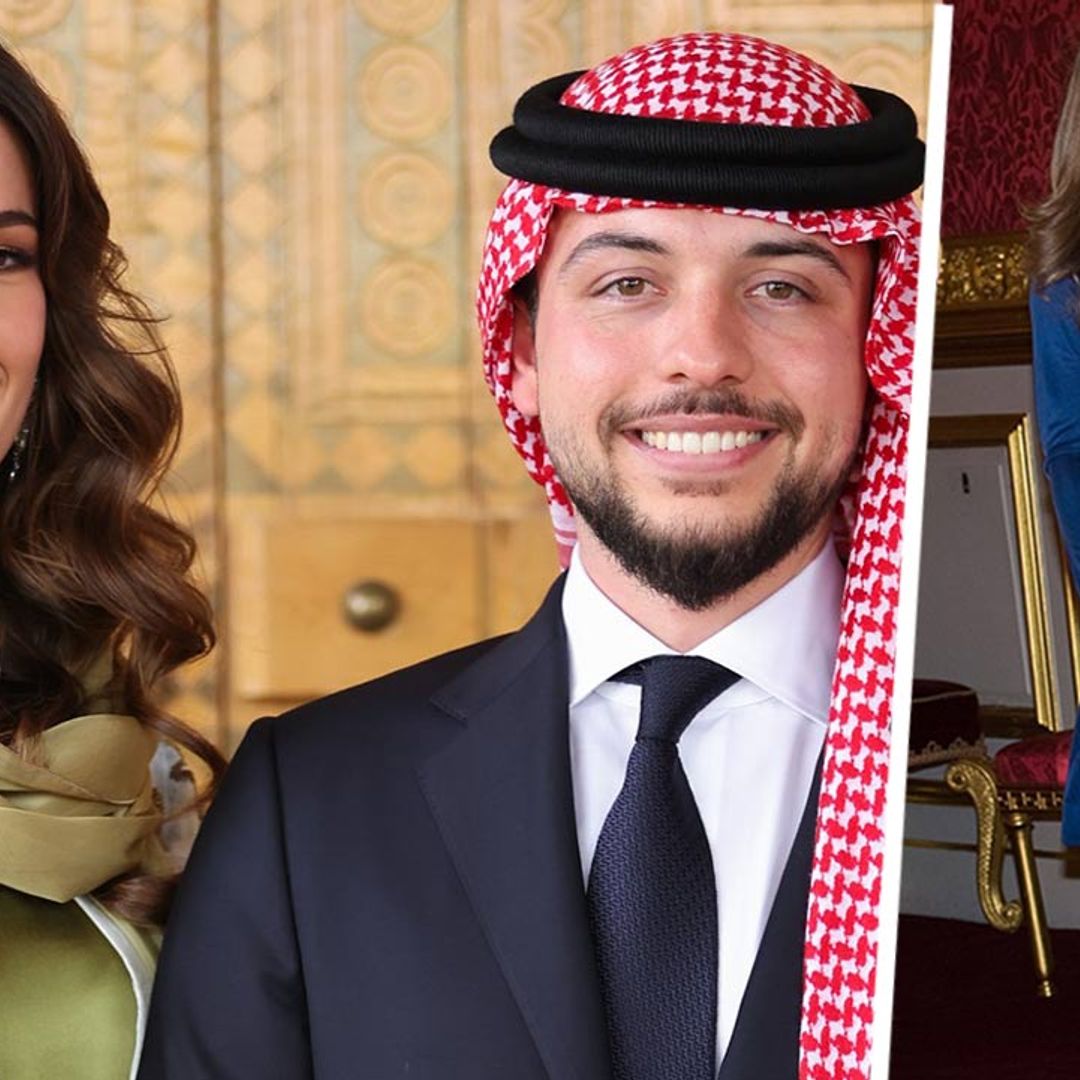 Crown Prince Hussein's fiancée's engagement dress is mighty like Kate Middleton's