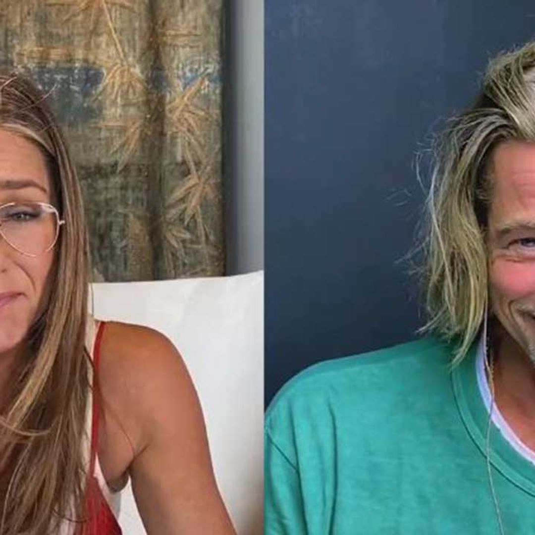How Jennifer Aniston and Brad Pitt's epic reunion happened