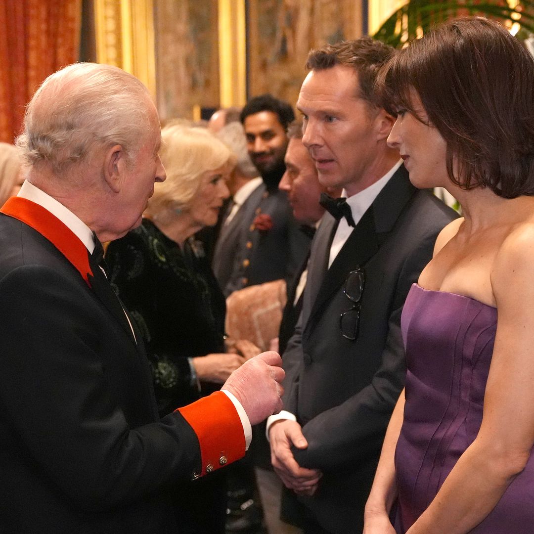 King Charles supported by Kate Winslet and Dame Judi Dench at glamorous premiere