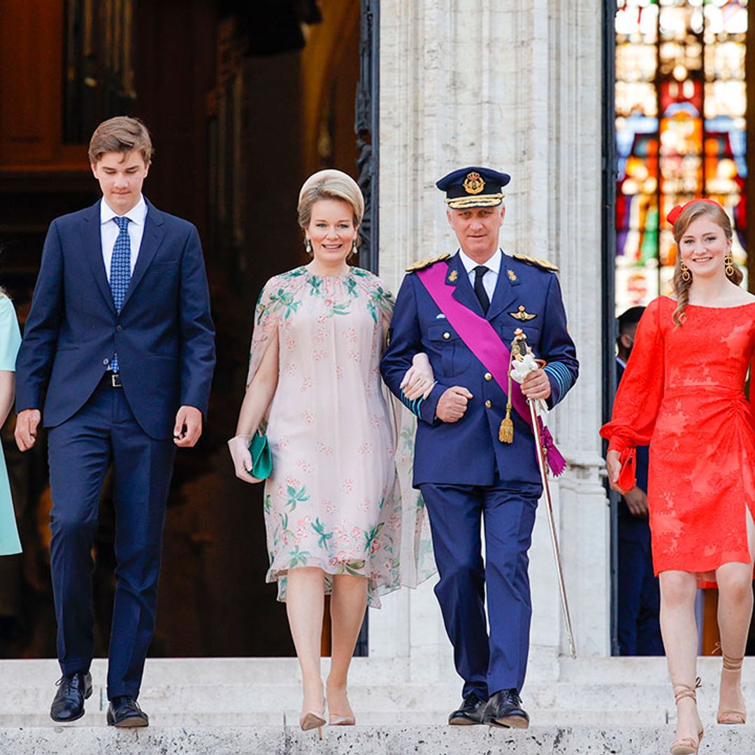 Belgium's Queen Mathilde shares new photo of children as they head back to school