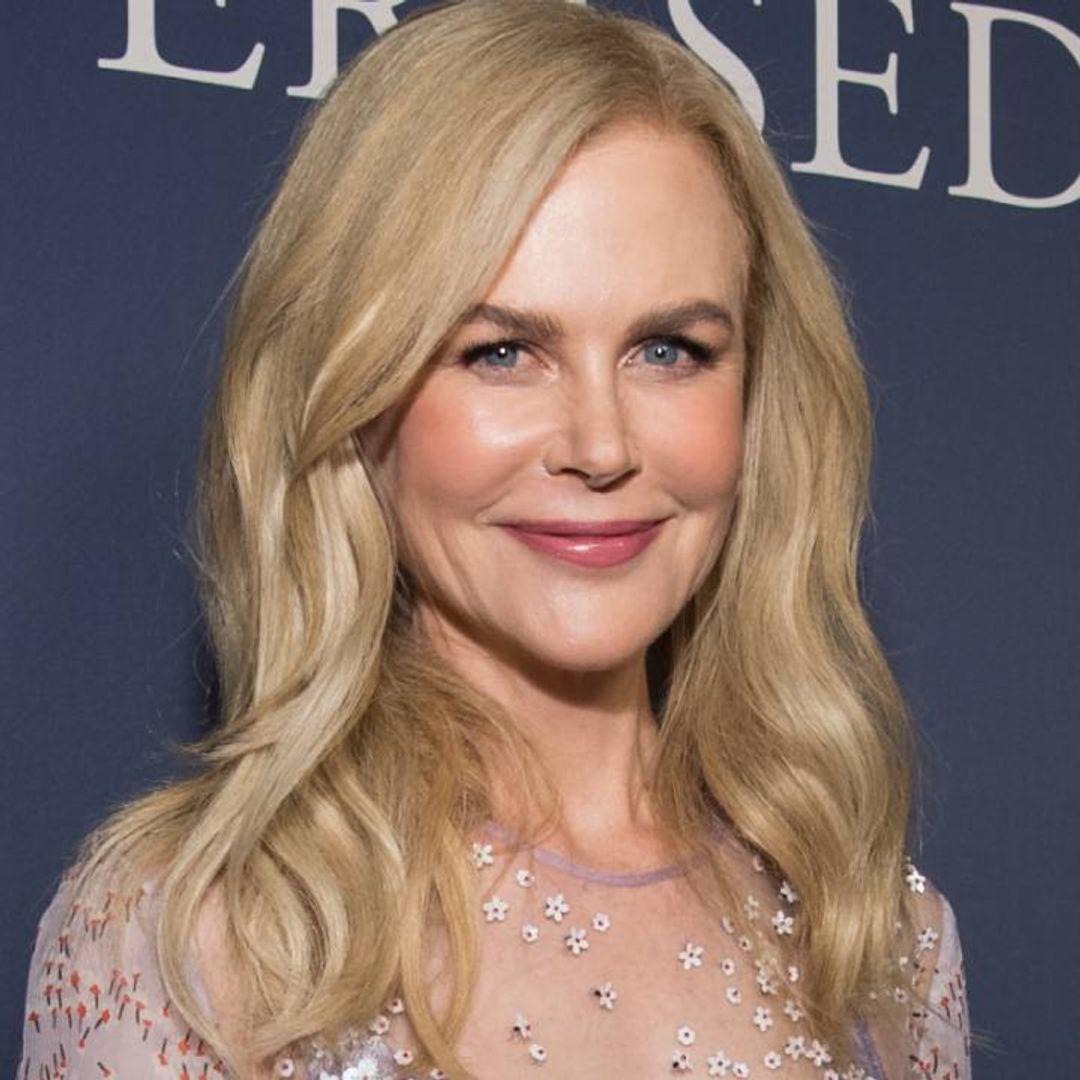 Nicole Kidman stuns in sheer dress as she teases exciting news with co-stars