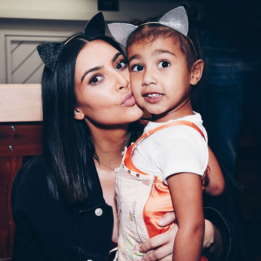 Kim Kardashian gives rare glimpse into her life as a mum