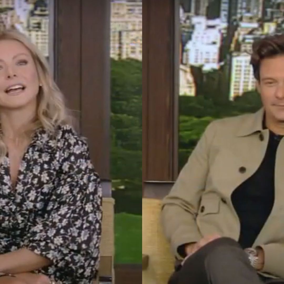 Ryan Seacrest "dreamed" of Kelly Ripa's shoes – and we agree, they're dreamy!