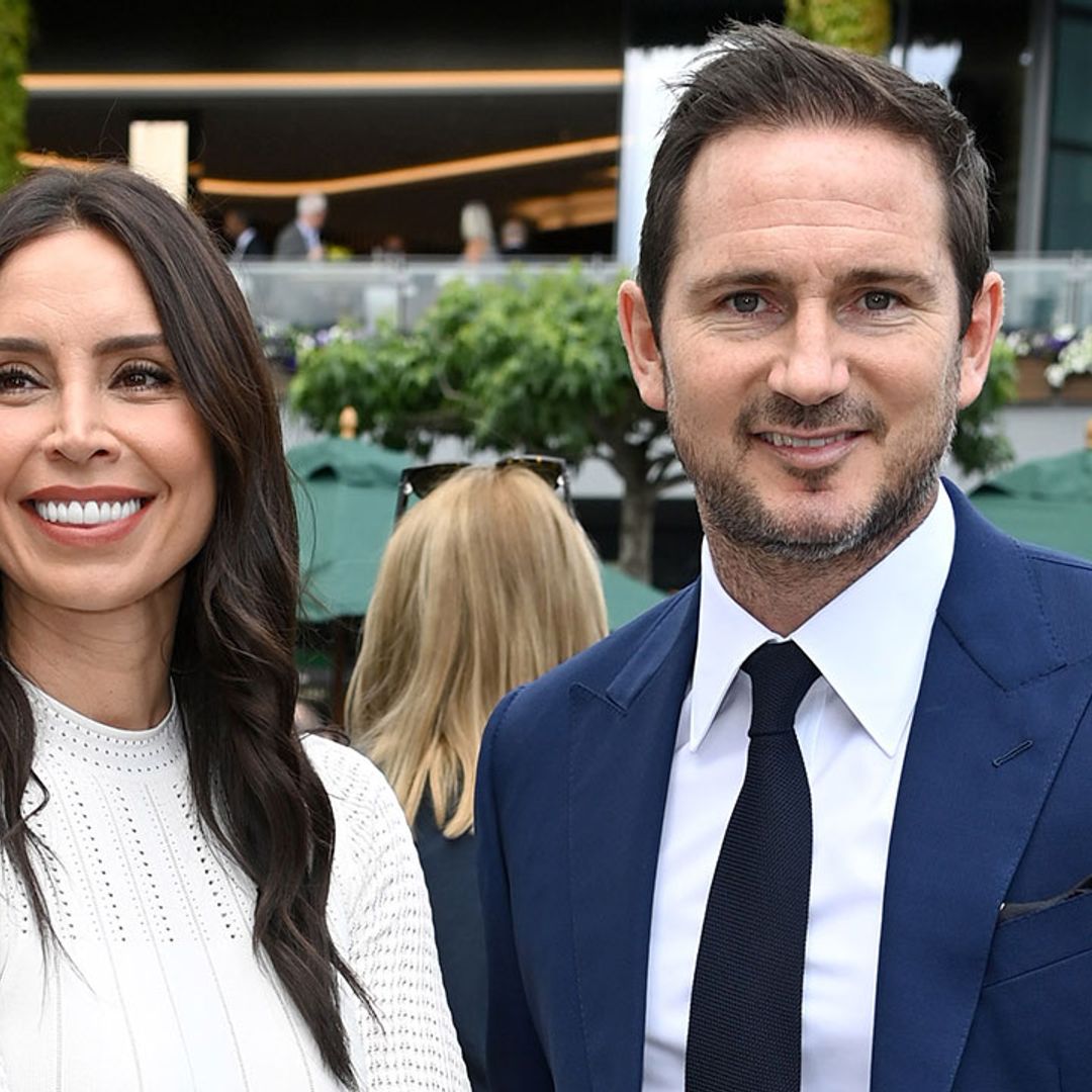 Frank and Christine Lampard stand out from the crowd with glamourous Wimbledon appearance