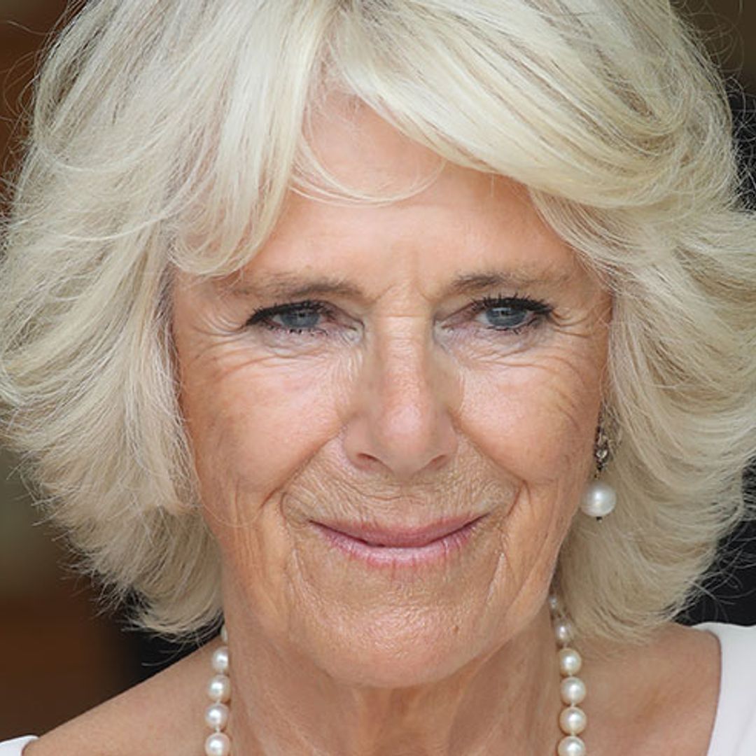 The Duchess of Cornwall is the recycle Queen in an incredible striped dress
