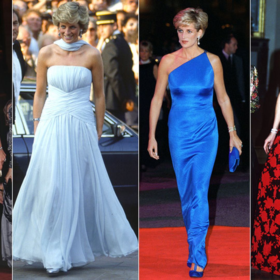 Princess Diana's most memorable evening looks