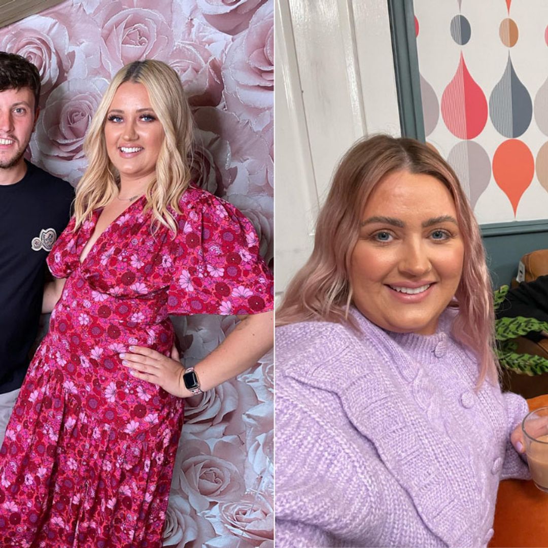 Gogglebox's Ellie Warner's drastic before and afters at home with boyfriend Nat
