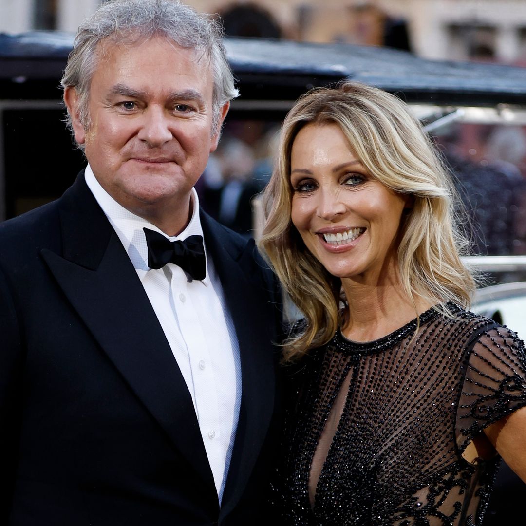 Hugh Bonneville attends Downton Abbey premiere with rarely seen girlfriend