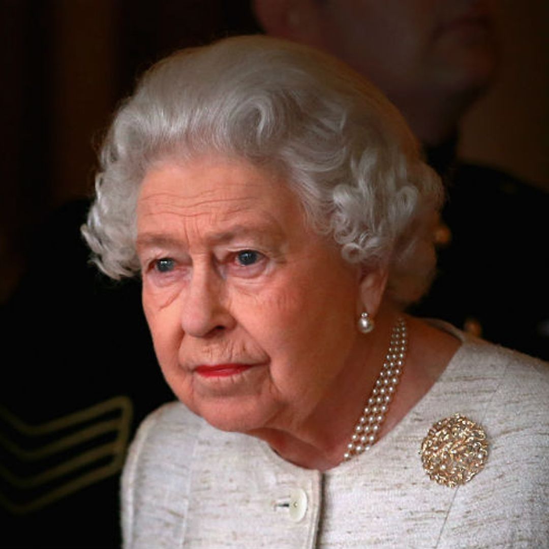 The Queen says sad, unexpected goodbye at palace