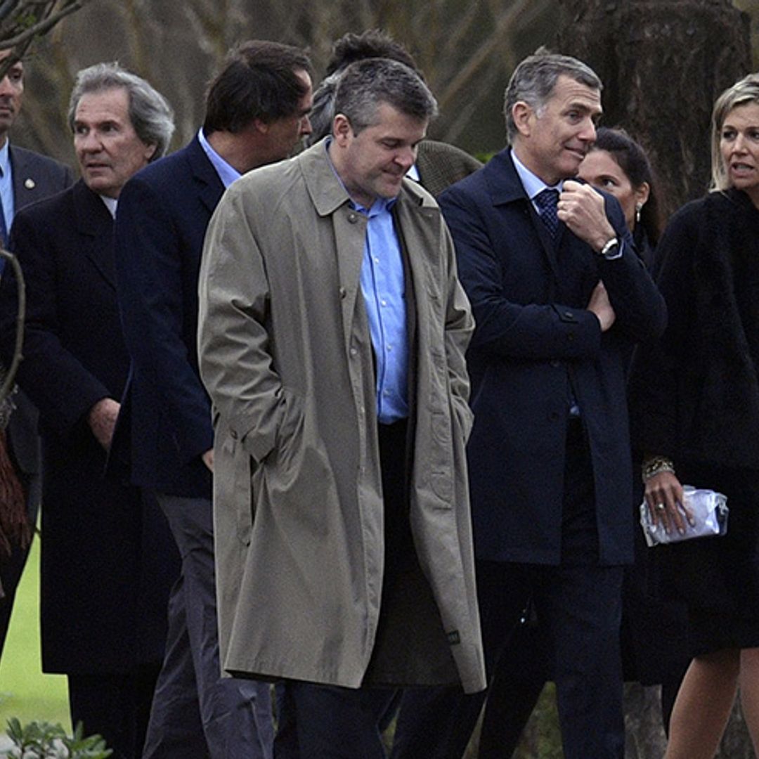 Dutch royal family attend funeral of Queen Máxima's father in Argentina