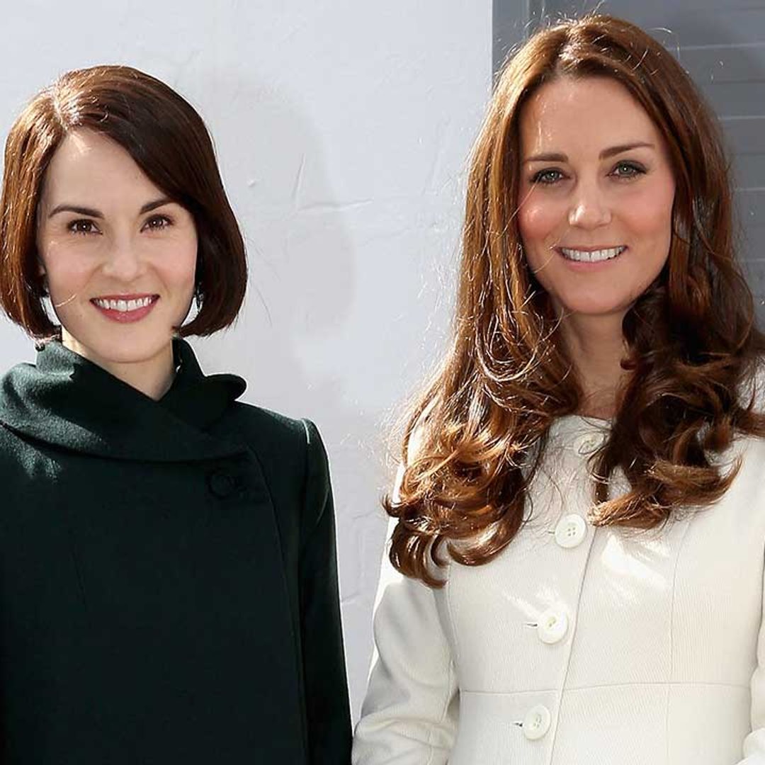 What Michelle Dockery really thought of Kate Middleton's visit to Downton Abbey set