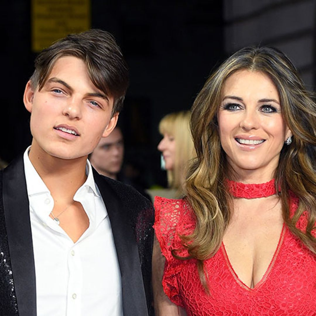 Elizabeth Hurley shares rare selfie with son Damian on his 15th birthday