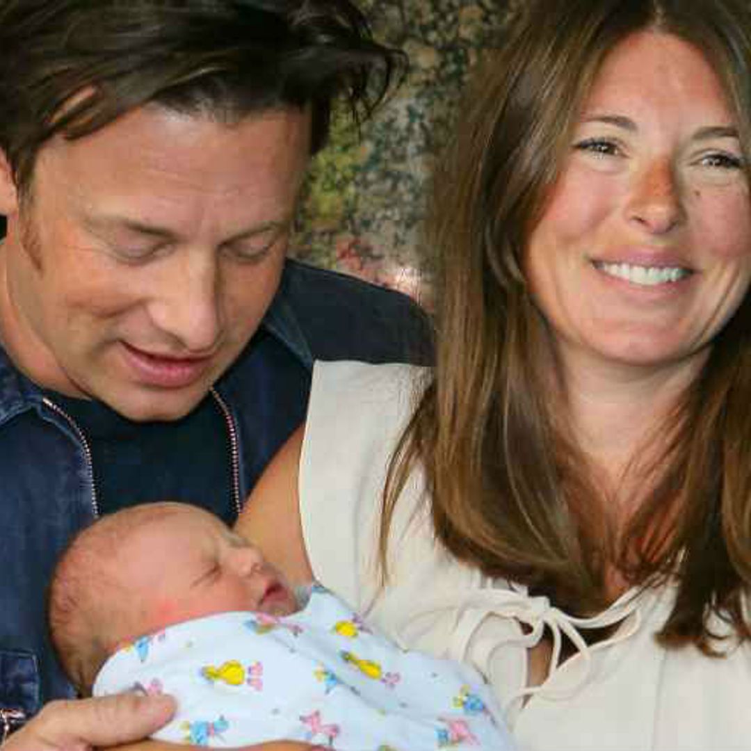 Jamie Oliver pays sweet tribute to wife Jools and son River as he misses them