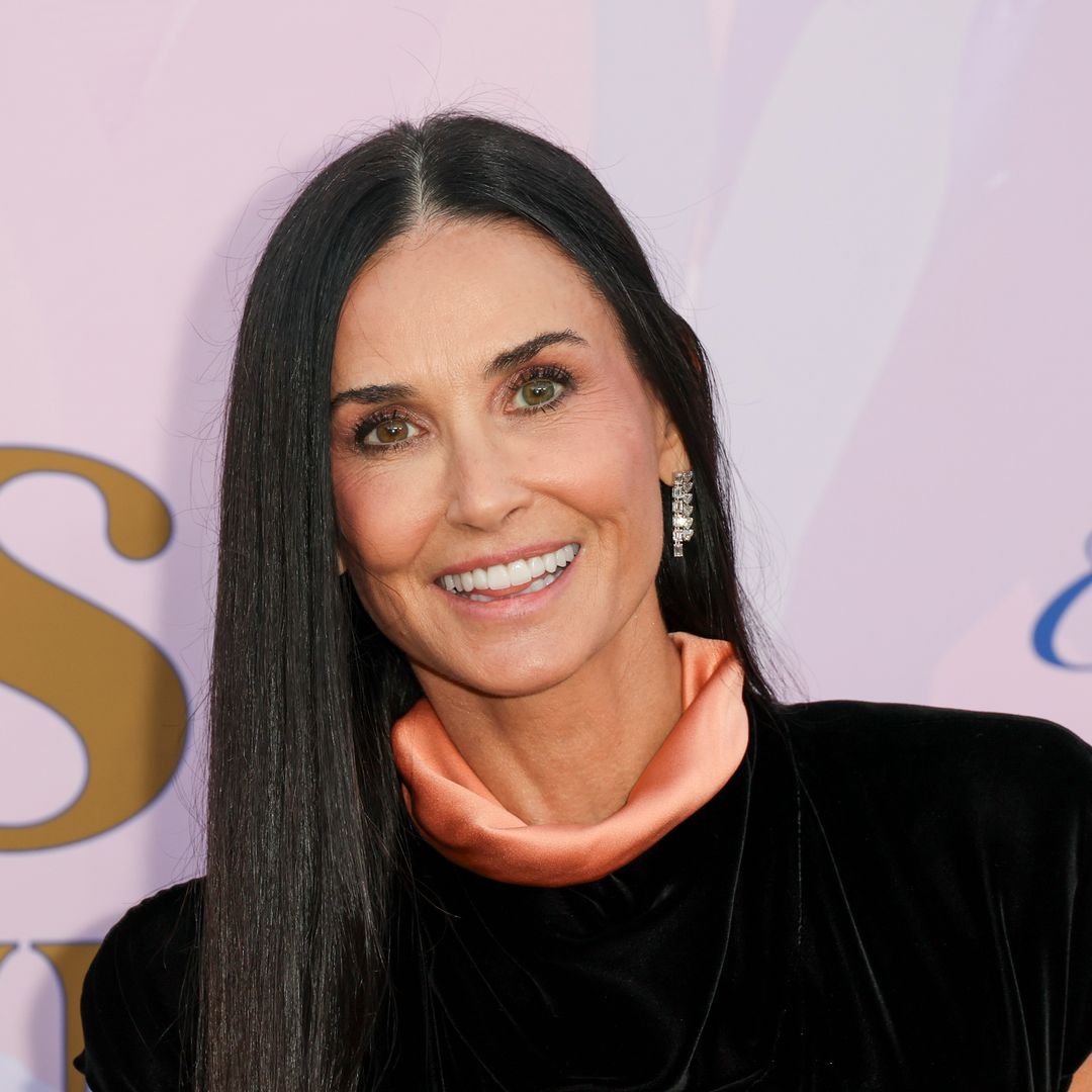 Demi Moore highlights tiny waist in figure-hugging dress for gorgeous new appearance