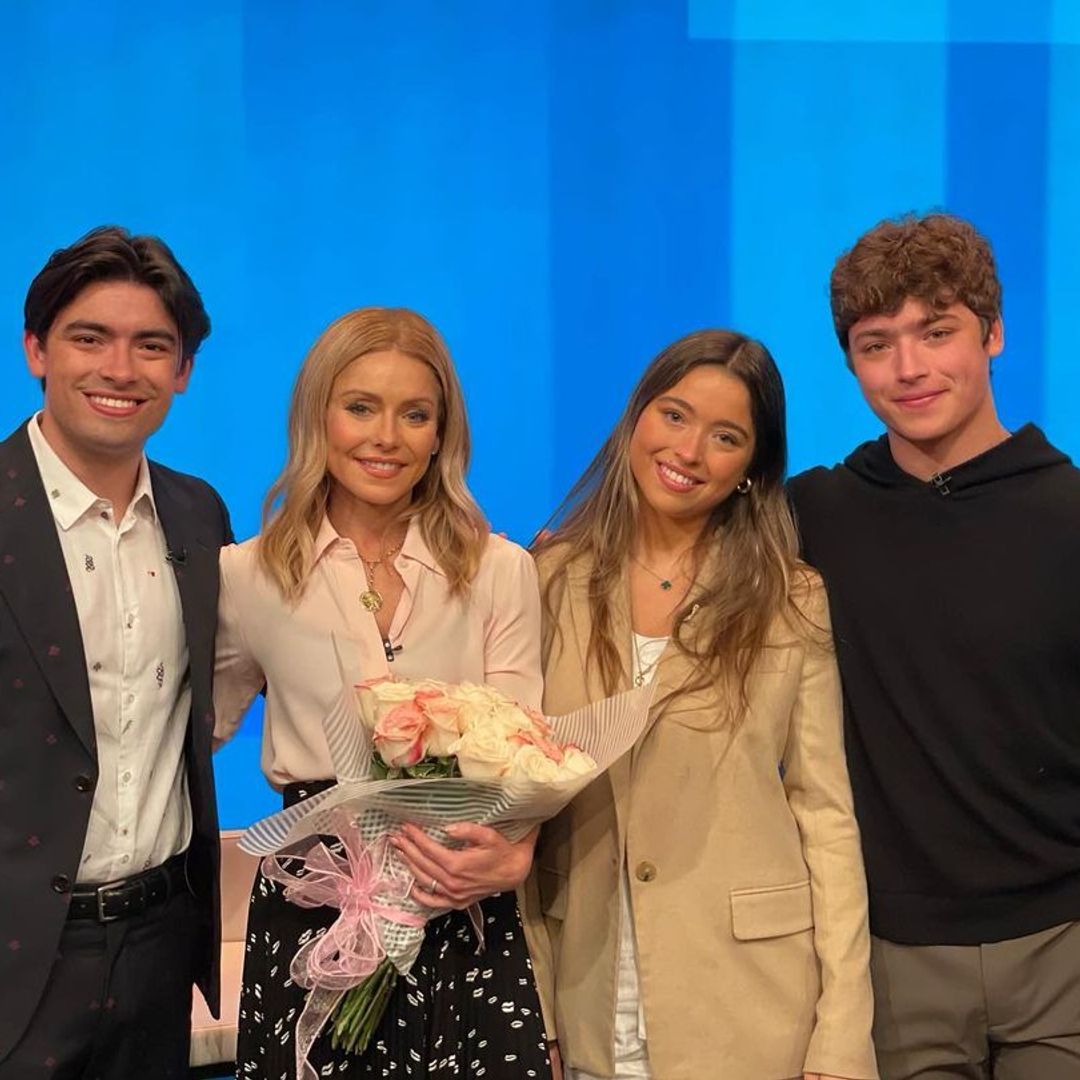 Kelly Ripa's sons step up to support sister during nerve-wracking moment in spotlight