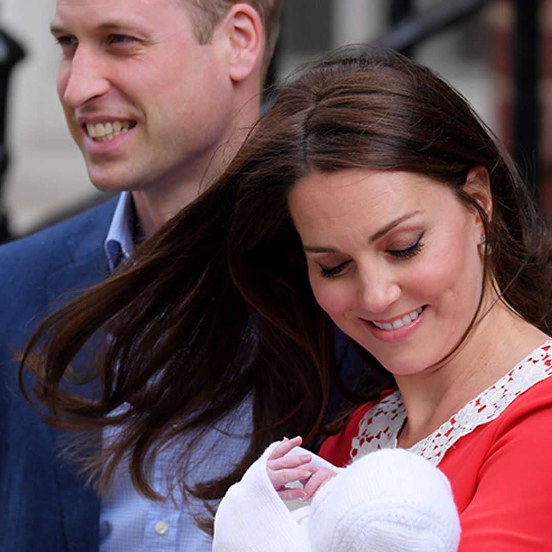 Kate Middleton calls to mind Princess Diana at royal baby's first appearance