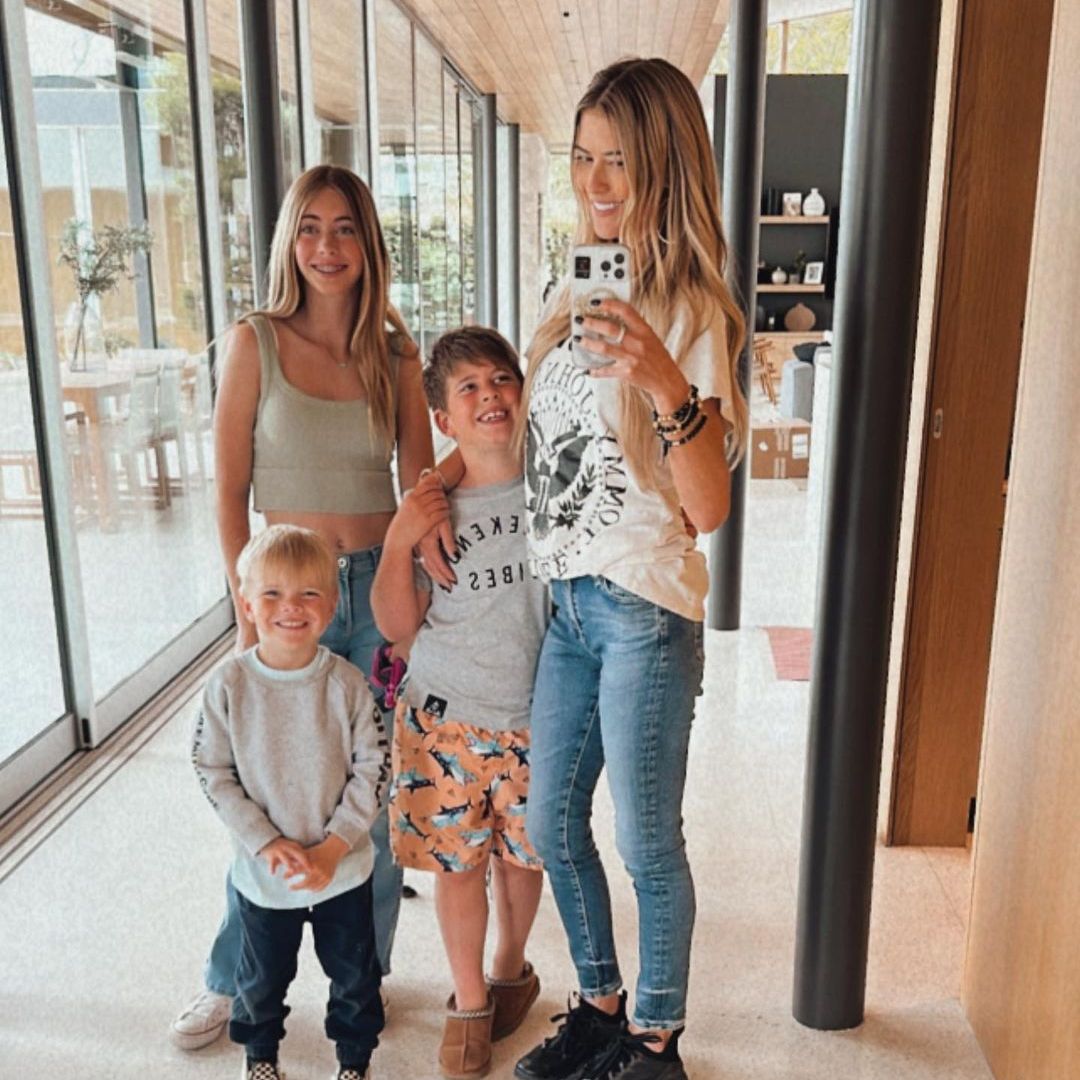 The Flip or Flop star with her three children