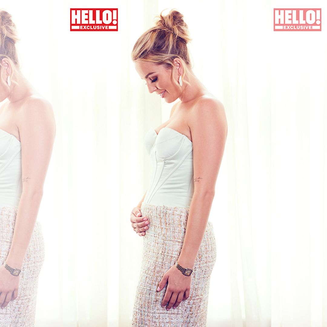 Lydia Bright reveals exclusive details about her pregnancy in HELLO! Goodbye video