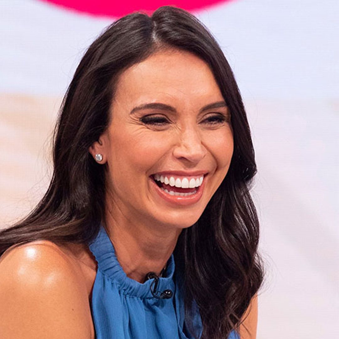 Christine Lampard braves the heatwave in the most gorgeous printed dress and we need it ASAP