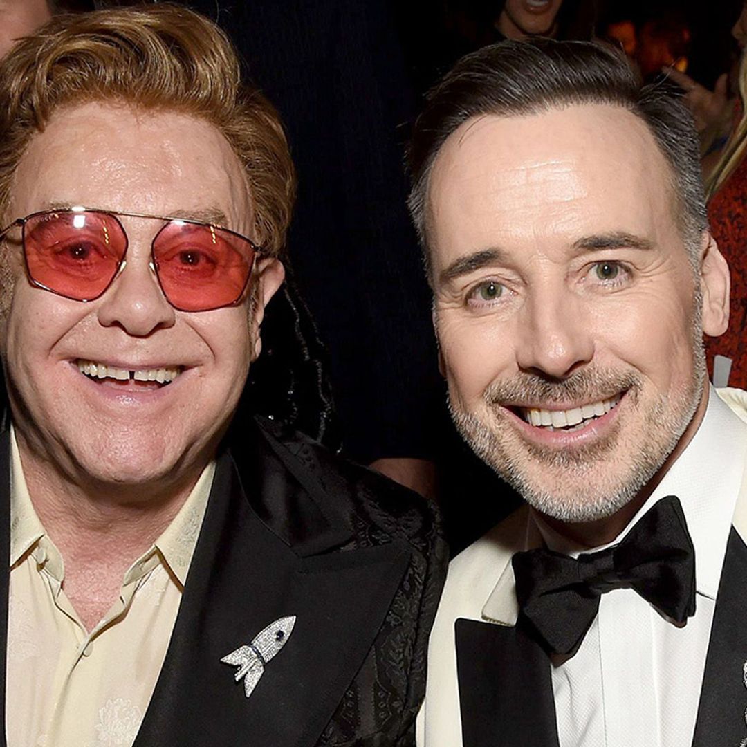 Elton John films at £5million luxury home before legendary Oscars party