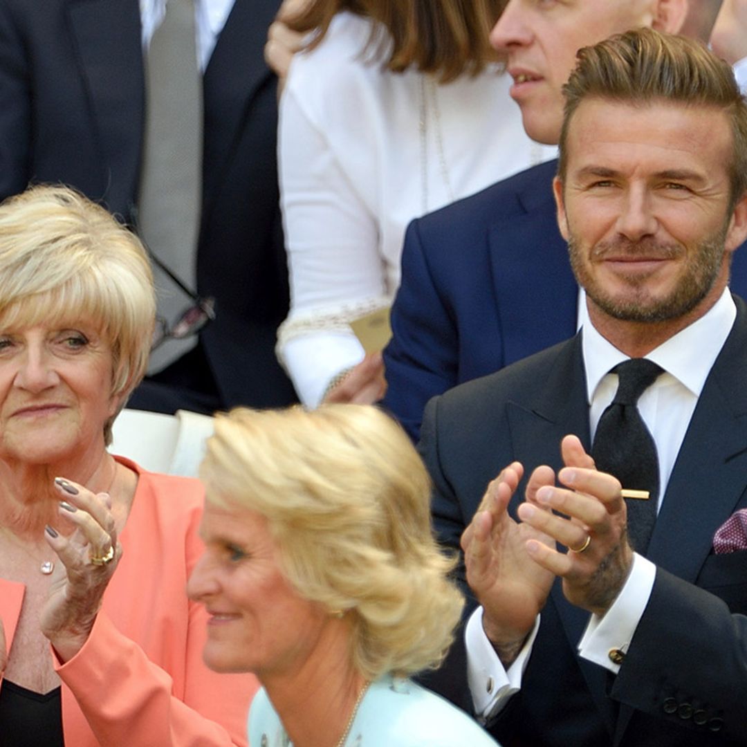 David Beckham shares beautiful throwback pictures on mum's milestone birthday