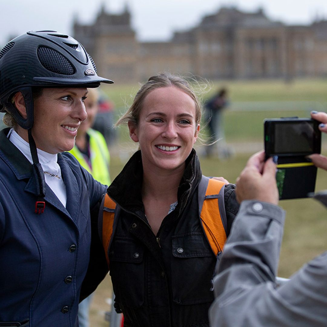 Zara Tindall delights fans with autographs and pictures at Blenheim Palace Horse Trials