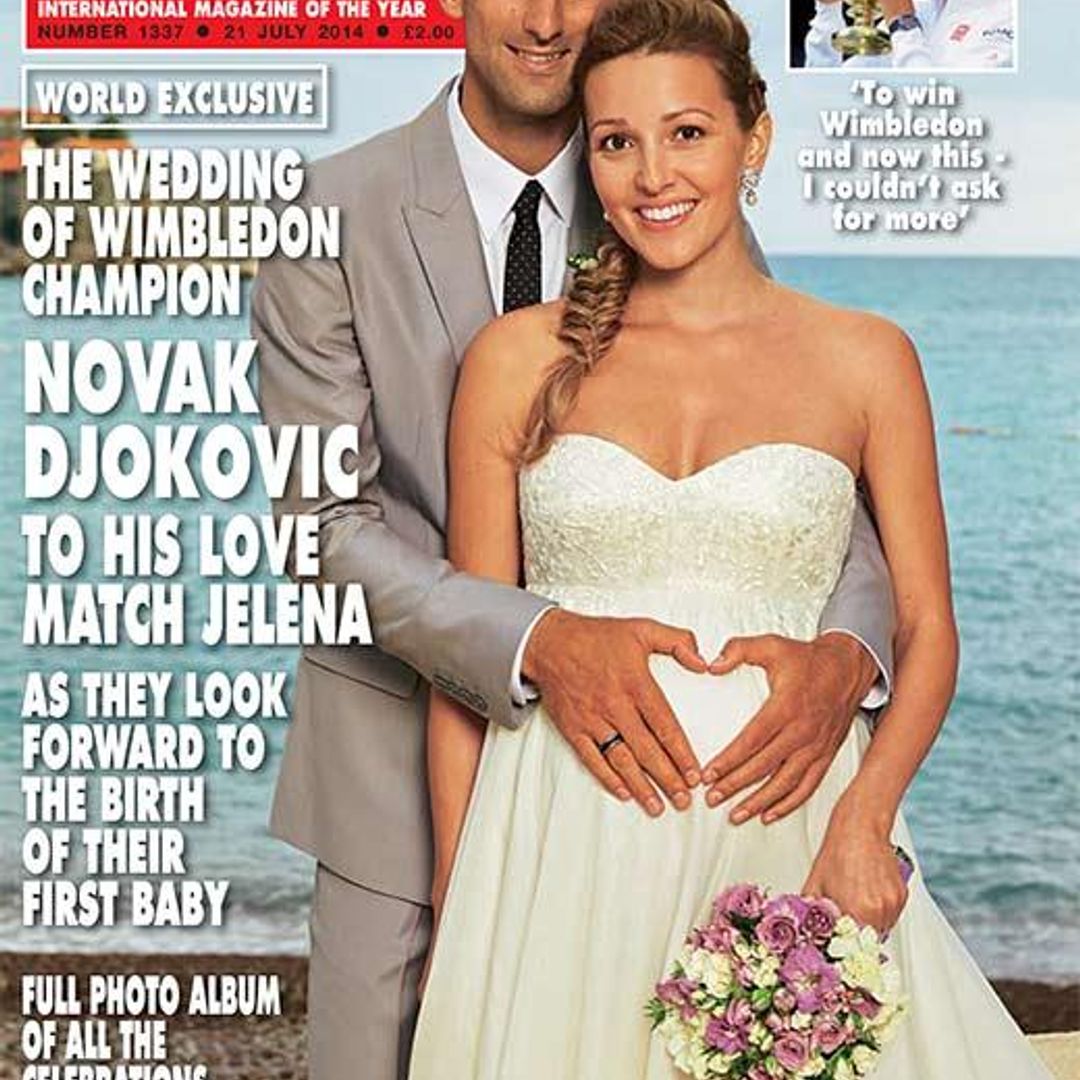 New picture released of Novak Djokovic and Jelena Ristic's stunning wedding